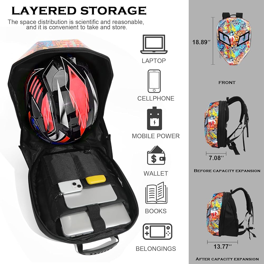 LED Rider Backpack ブラック LED Rider Backpack ブラック
